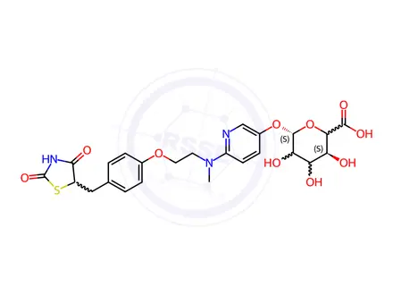 Chemical structure of Rosiglitazone Impurity 12