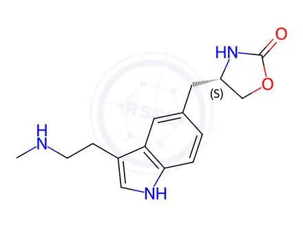 Chemical structure of Zolmitroptan EP Impurity G