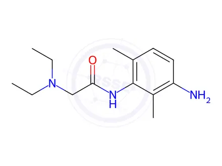 Chemical structure of 3-Amino Lidocaine