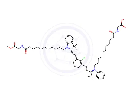 Chemical structure of IR-58