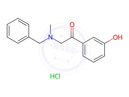 Chemical structure of Benzyl Phenylephrone Hydrochloride