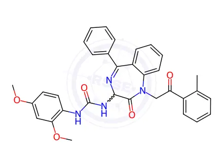 Chemical structure of YM 022 Impurity 90