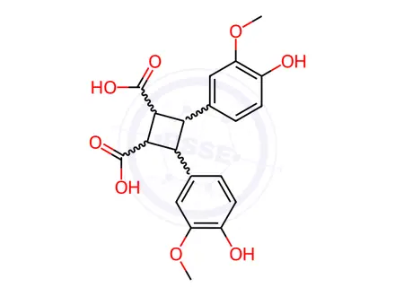 Chemical structure of Ferulic Acid Impurity 40