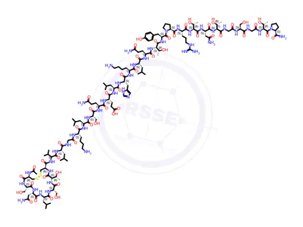 Chemical structure of Calcitonin(Salmon) Impurity 1 (Calcitonin(Salmon) EP Impurity A)