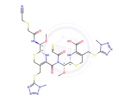Chemical structure of Cefmetazole Impurity 78