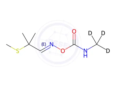 Chemical structure of Aldicarb Impurity 12