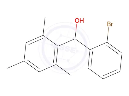 Chemical structure of (2-Bromophenyl)(mesityl)methanol