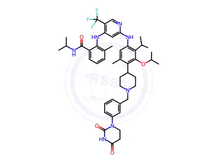 Chemical structure of Erlotinib Impurity 22