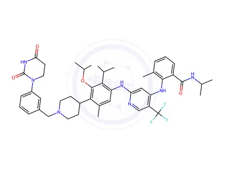 Chemical structure of Netupitant Impurity 98