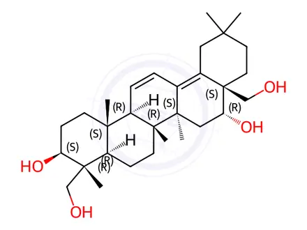 Chemical structure of Saikogenin D