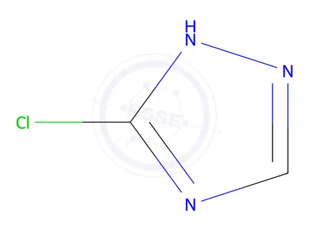 Chemical structure of 5-Chloro-1H-1,2,4-triazole