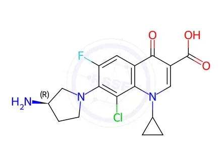Chemical structure of Clinafloxacin Impurity 2