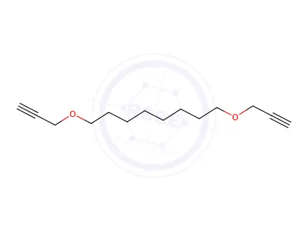 Chemical structure of 1,8-Bis(prop-2-yn-1-yloxy)octane