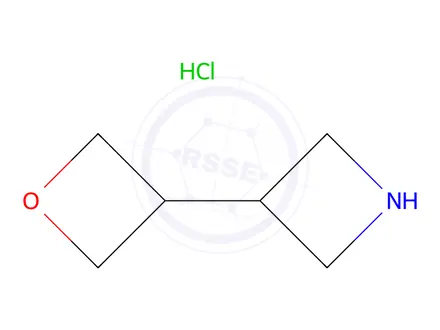 Chemical structure of 3-(Oxetan-3-yl)azetidine hydrochloride