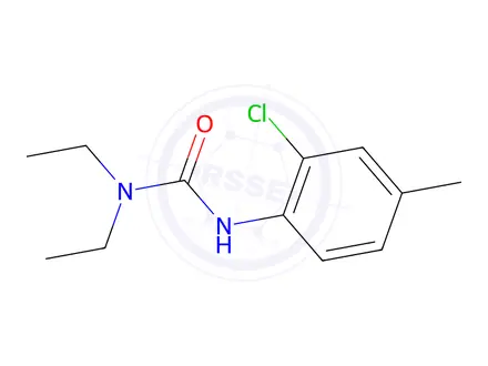 Chemical structure of 3-(2-Chloro-4-methylphenyl)-1,1-diethylurea