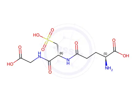 Chemical structure of N5-((R)-1-((Carboxymethyl)amino)-1-oxo-3-sulfopropan-2-yl)-L-glutamine