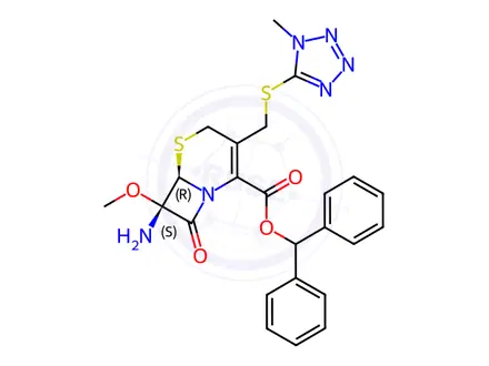 Chemical structure of Cefmetazole Impurity 95