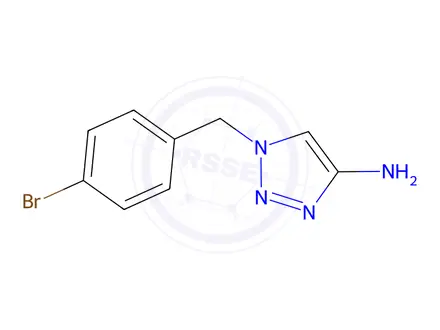 Chemical structure of 1-(4-Bromobenzyl)-1h-1,2,3-triazol-4-amine