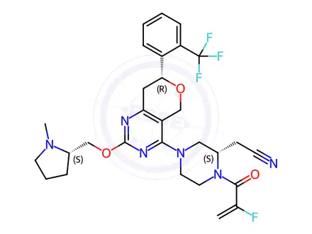 Chemical structure of Elisrasib Impurity 114