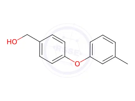 Chemical structure of [4-(3-Methylphenoxy)phenyl]methanol