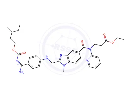 Chemical structure of Dabigatran Impurity 125