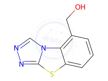 Chemical structure of 1,2,4-Triazolo[3,4-b]benzothiazole-5-methanol