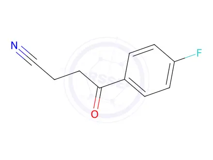 Chemical structure of 4-(4-Fluorophenyl)-4-oxobutanenitrile