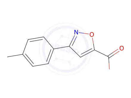 Chemical structure of 3-p-tolylisoxazole-5-carboxylic acid