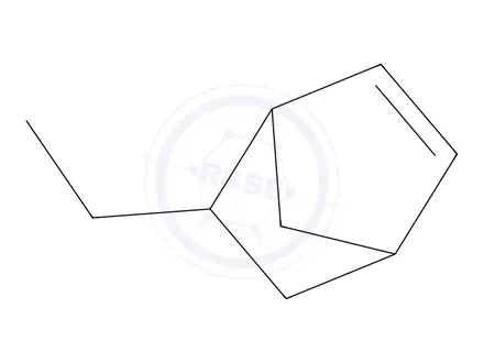 Chemical structure of 5-ETHYLBICYCLO(2.2.1)-2-HEPTENE
