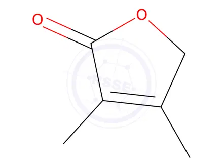 Chemical structure of 3,4-Dimethyl-2(5H)-furanone