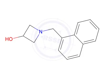 Chemical structure of 1-[(naphthalen-1-yl)methyl]azetidin-3-ol