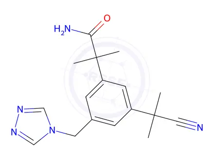 Chemical structure of Anastrozole Impurity 8