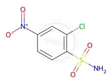 Chemical structure of 2-Chloro-4-nitrobenzenesulfonamide