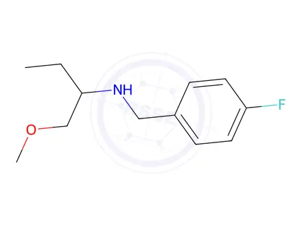 Chemical structure of n-(4-Fluorobenzyl)-1-methoxybutan-2-amine