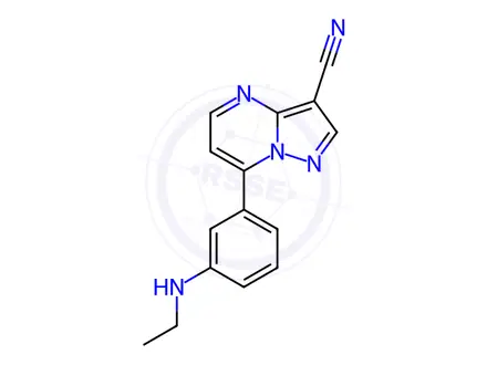 Chemical structure of Zaleplon Impurity 22