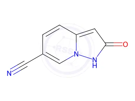 Chemical structure of 2-Oxo-1,2-dihydropyrazolo[1,5-a]pyridine-6-carbonitrile