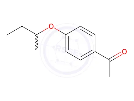 Chemical structure of 1-(4-(sec-butoxy)phenyl)ethan-1-one
