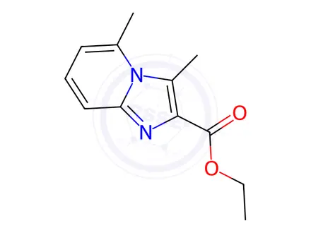 Chemical structure of ethyl 3,5-dimethylimidazo[1,2-a]pyridine-2-carboxylate