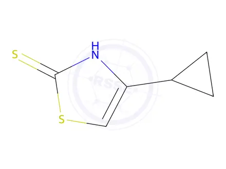Chemical structure of 4-Cyclopropyl-1,3-thiazole-2-thiol