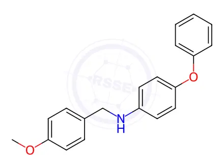Chemical structure of N-(4-Methoxybenzyl)-4-phenoxyaniline