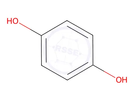Chemical structure of Hydrochinone