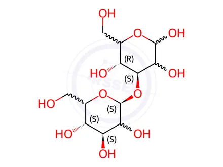 Chemical structure of Mannose Impurity 51 (β-1,3-Mannobiose)