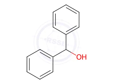 Chemical structure of Benzhydrol