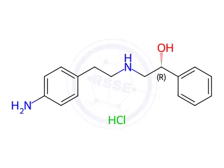 Chemical structure of Mirabegron Impurity 20 Hydrochloride (Mirabegron EP Impurity B Hydrochloride)