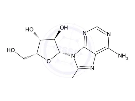 Chemical structure of Adenosine Impurity 23