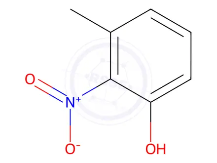 Chemical structure of 3-Methyl-2-nitrophenol
