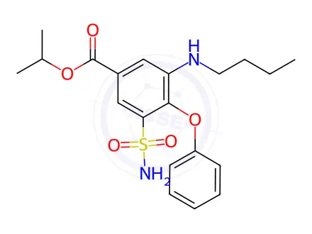 Chemical structure of Bumetanide Impurity 183