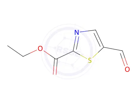 Chemical structure of Ethyl 5-formyl-1,3-thiazole-2-carboxylate