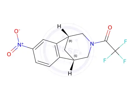 Chemical structure of Varenicline Impurity 10