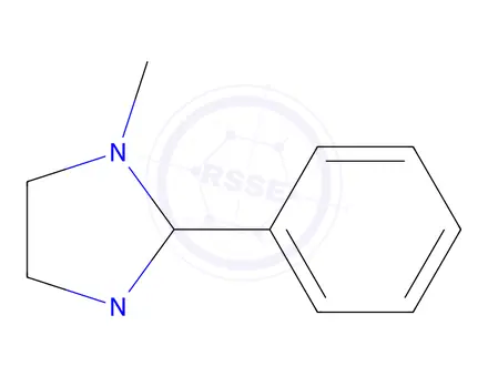 Chemical structure of 1,3-Dimethyl-2-phenylimidazolidine